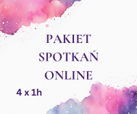 Pakiet  4 spotkań online